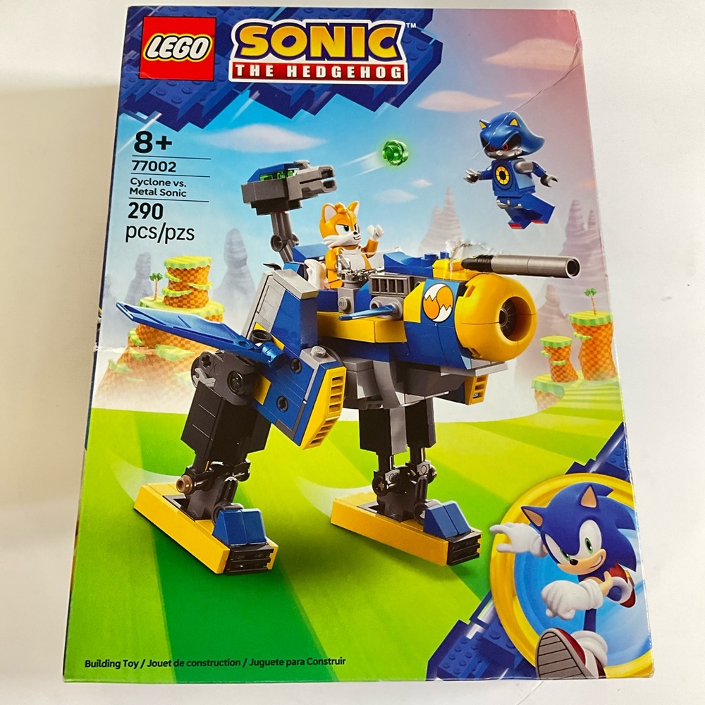 LEGO Sonic the Hedgehog: Cyclone vs Metal Sonic (77002) Building Toy, 290 Pieces
